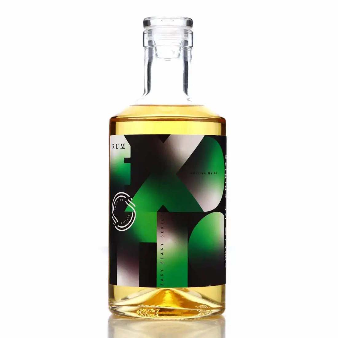Image of the front of the bottle of the rumEasy Peasy Series (Exotic Blended Rum)
