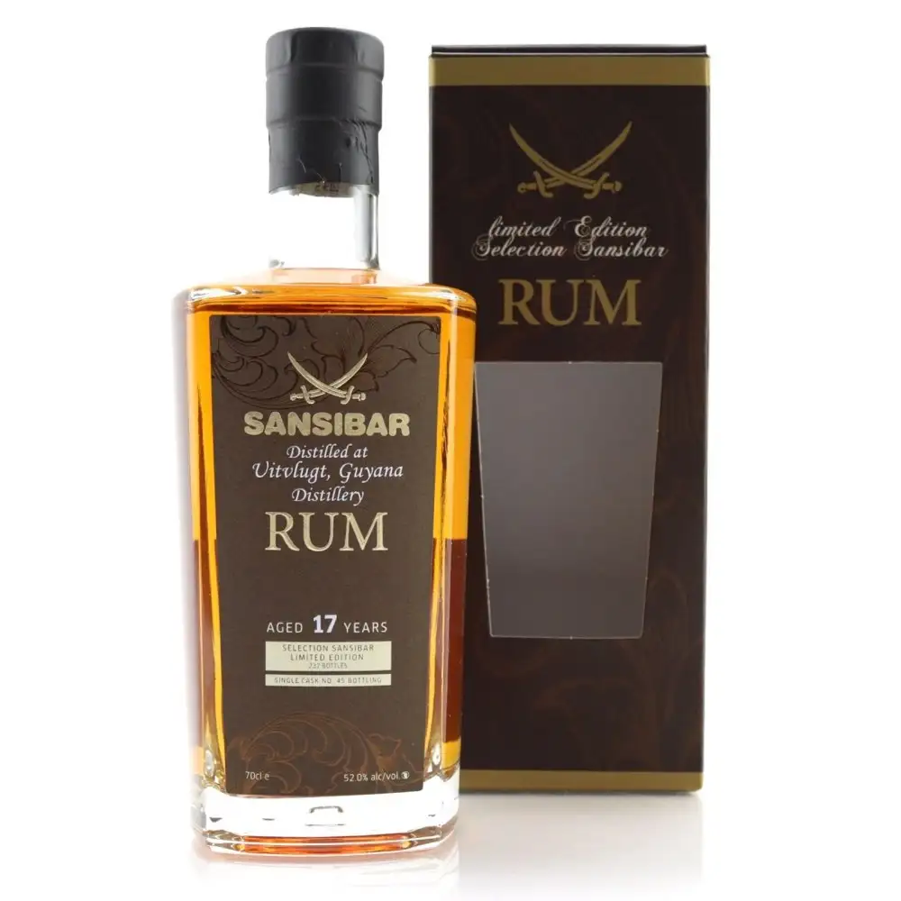 Image of the front of the bottle of the rumSelection Sansibar