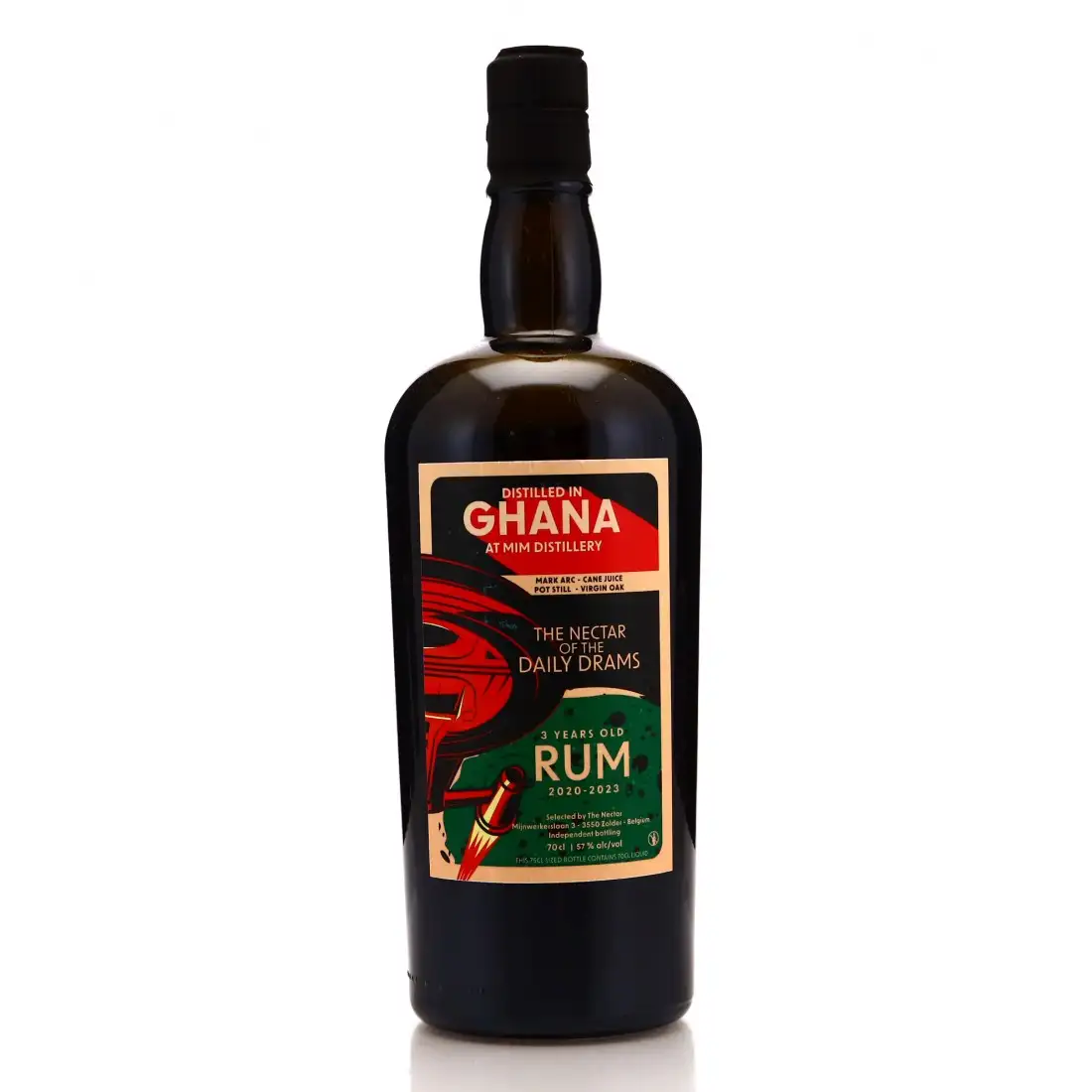 Image of the front of the bottle of the rum The Nectar Of The Daily Drams ARC