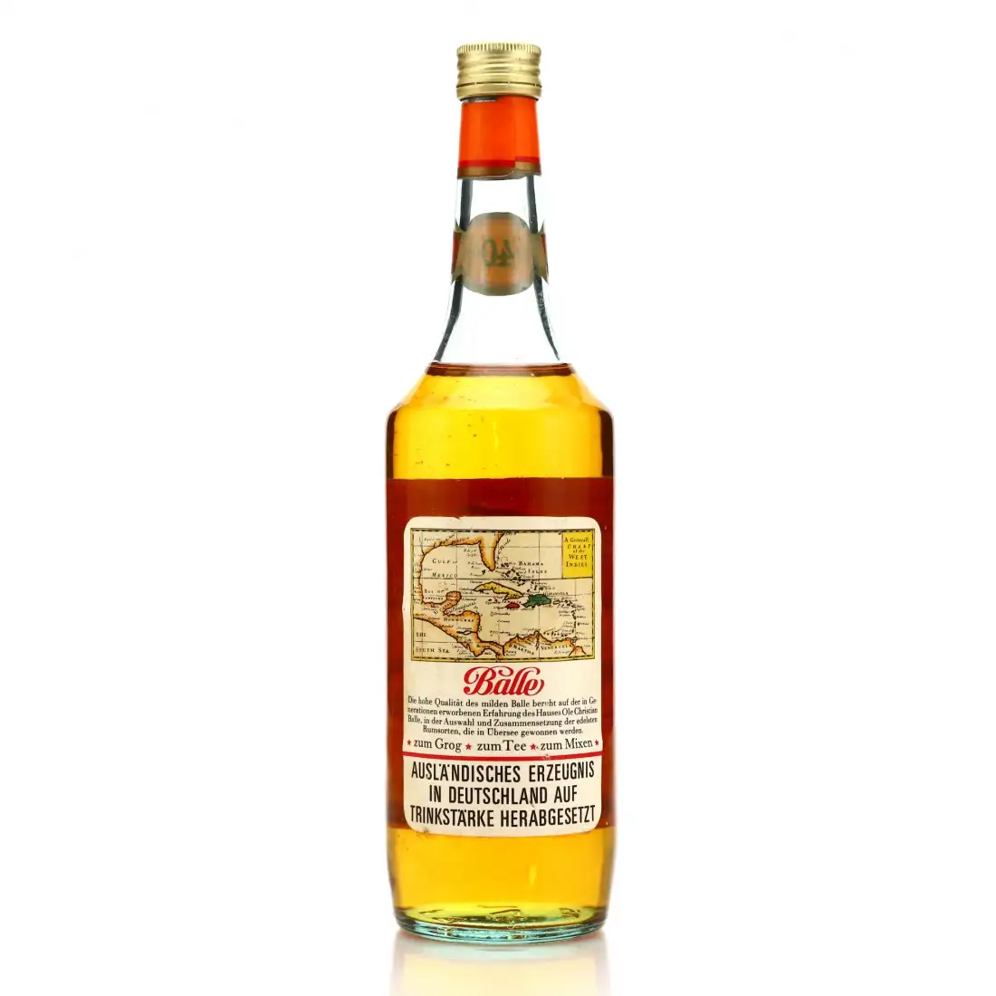 High resolution image of Der Milde Balle Rum Echt Übersee