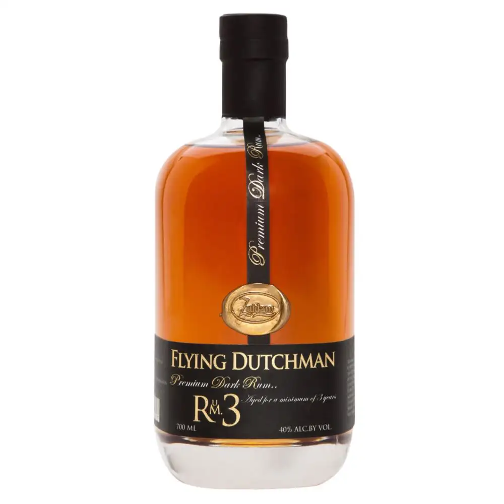 Image of the front of the bottle of the rum Flying Dutchman No. 3