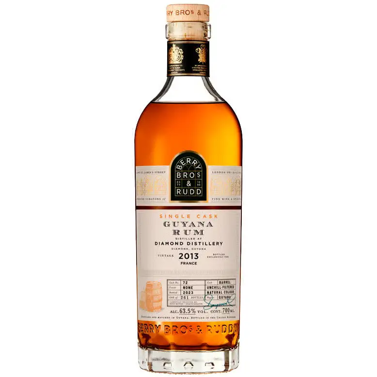 Image of the front of the bottle of the rumGuyana Rum