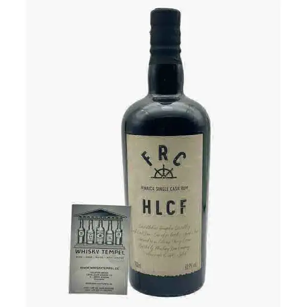 Image of the front of the bottle of the rumFlensburg Rum Company Jamaica Single Cask Rum HLCF