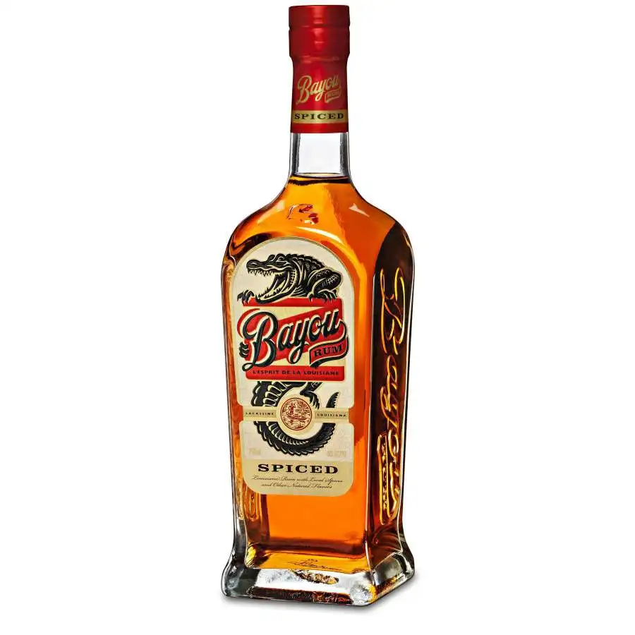 Image of the front of the bottle of the rum Spiced Rum