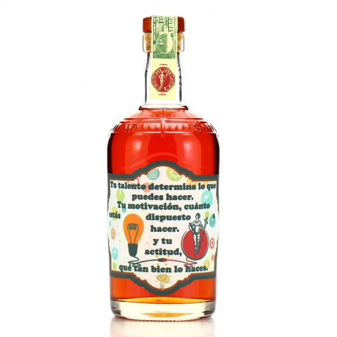 High resolution image of the bottle