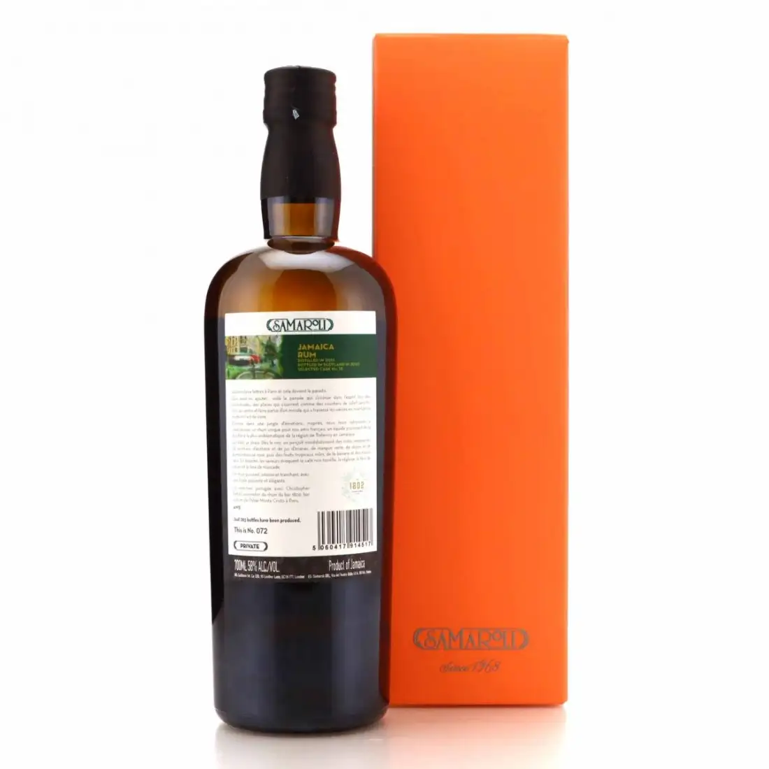 High resolution image of the bottle
