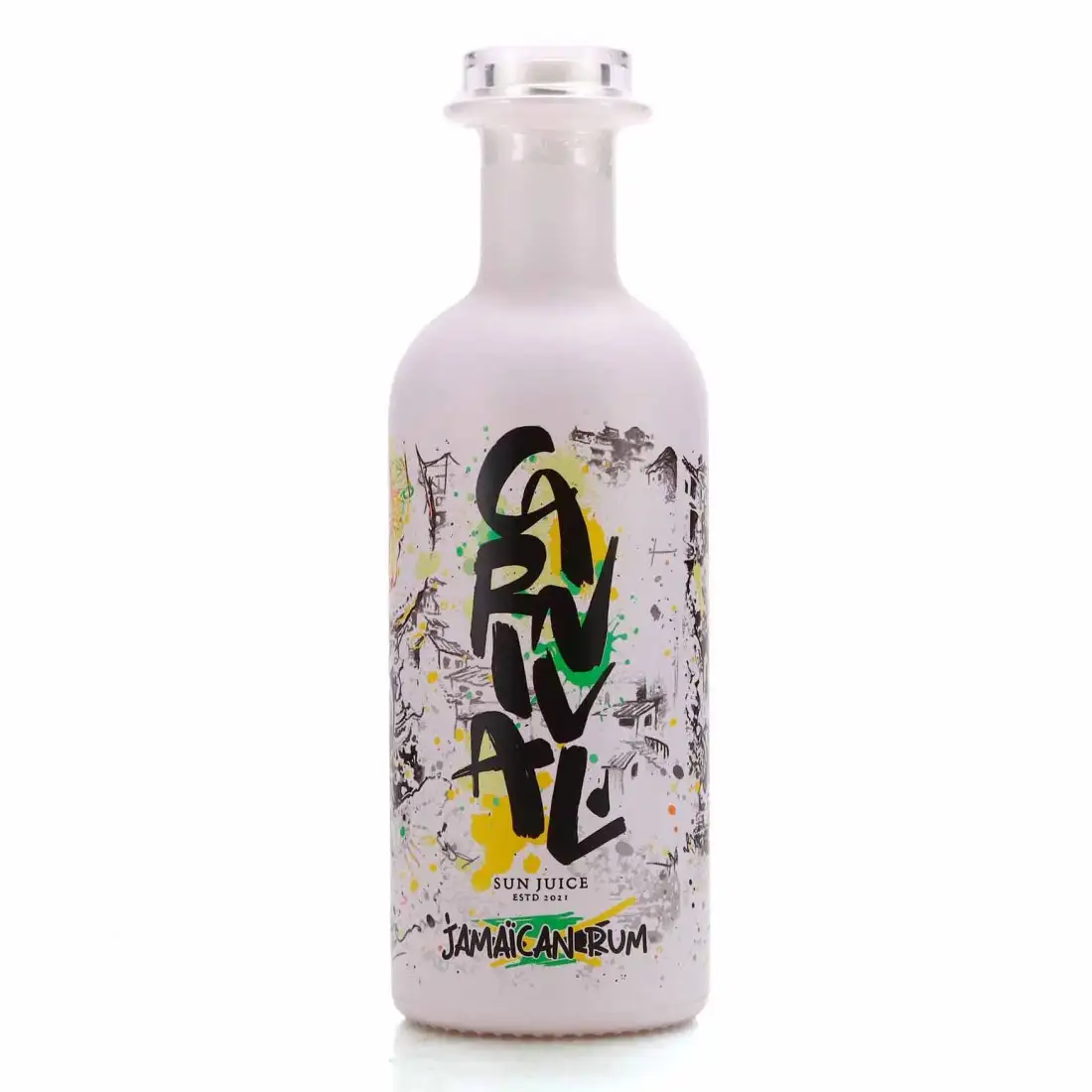 Image of the front of the bottle of the rumCarnival Jamaican Rum