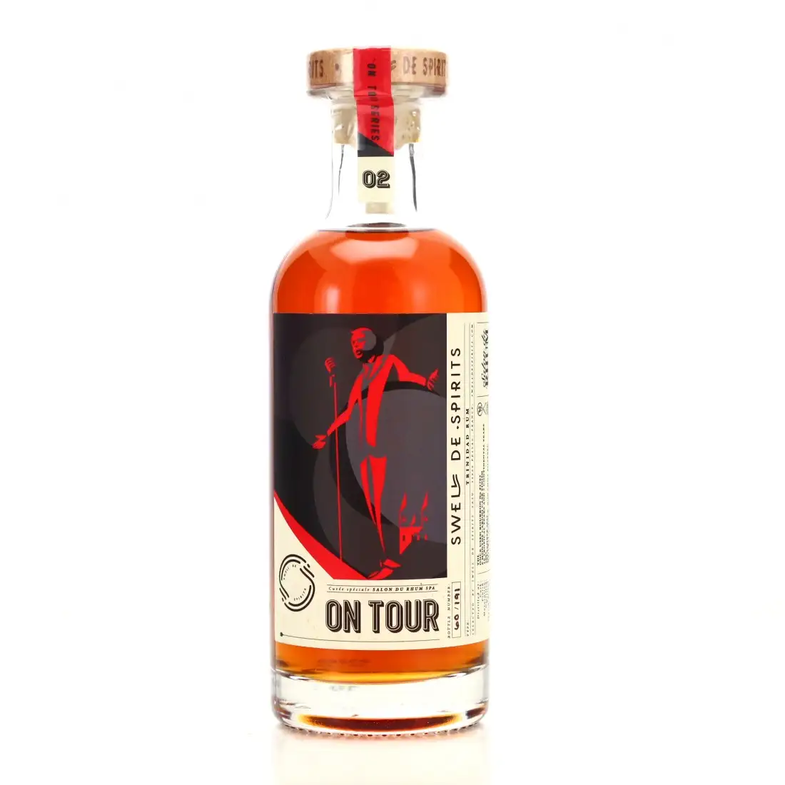 Image of the front of the bottle of the rum On Tour Cuvée Spéciale (Salon du Rhum)