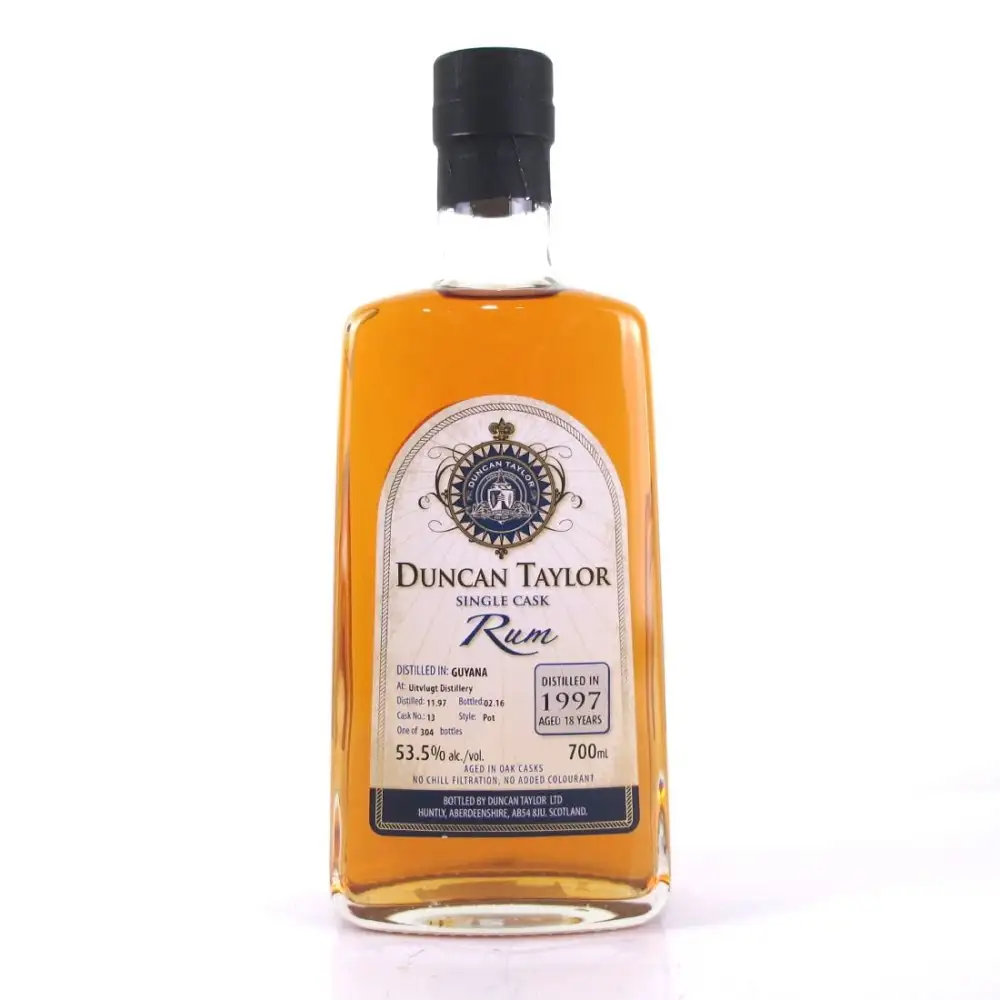 Image of the front of the bottle of the rum Single Cask Rum