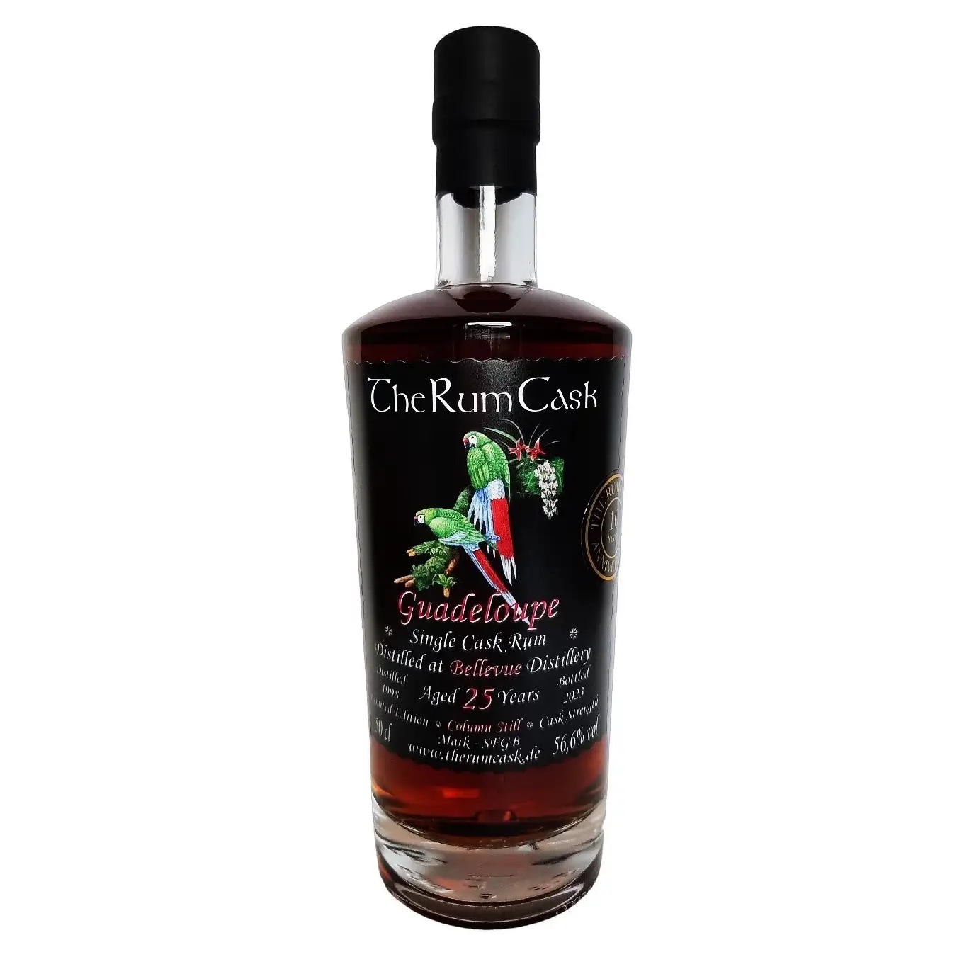 Image of the front of the bottle of the rum Guadeloupe SFGB