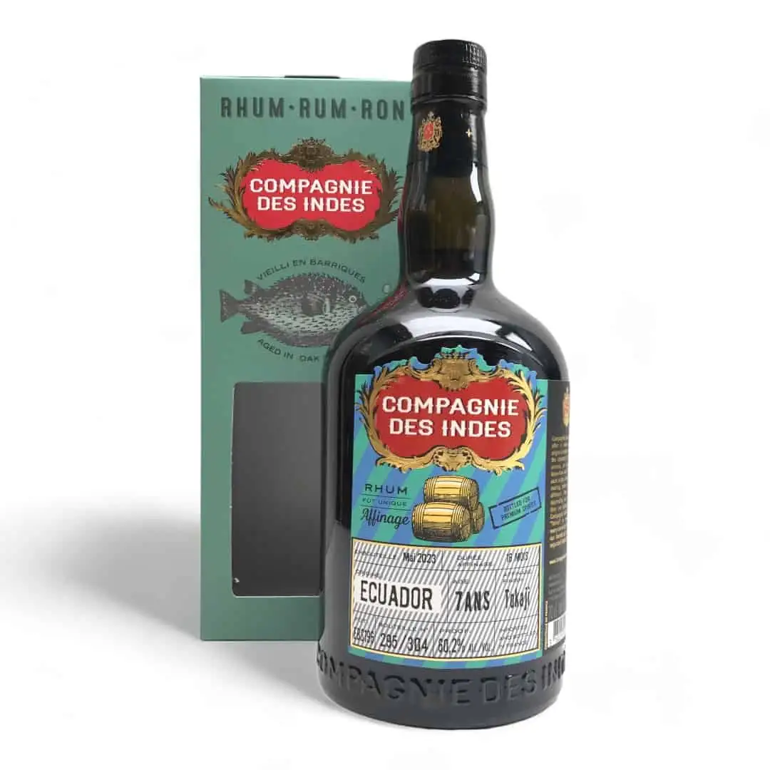 Image of the front of the bottle of the rumEcuador (Premium Spirits)