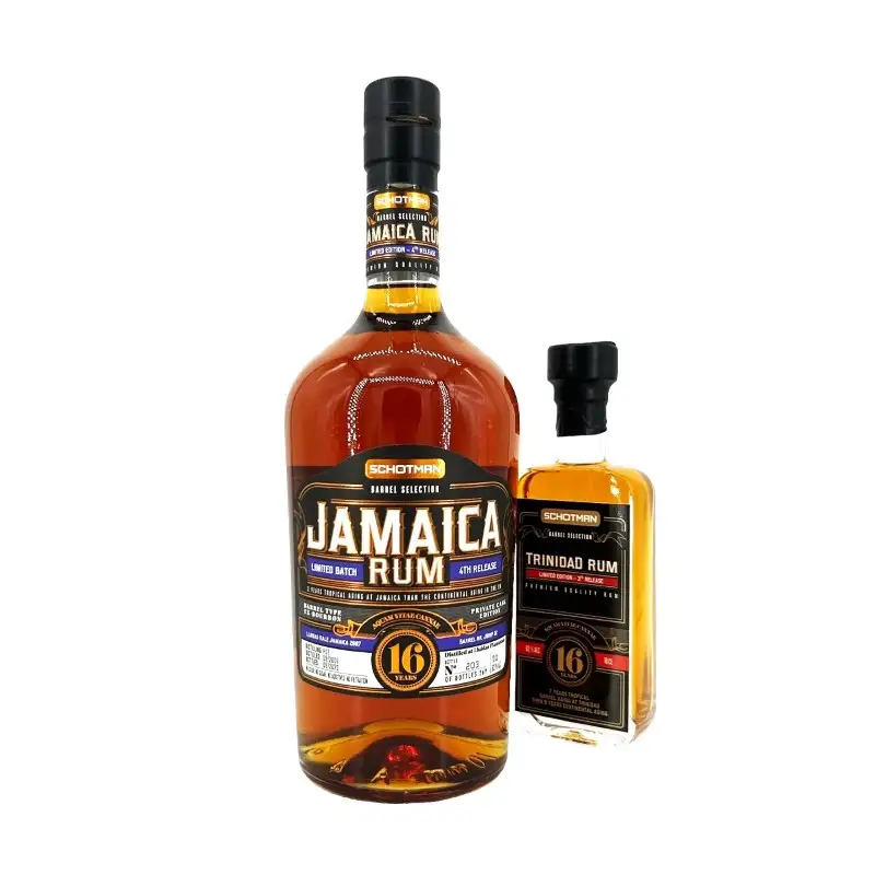 Image of the front of the bottle of the rum Jamaica Rum Lluidas Vale JMWP