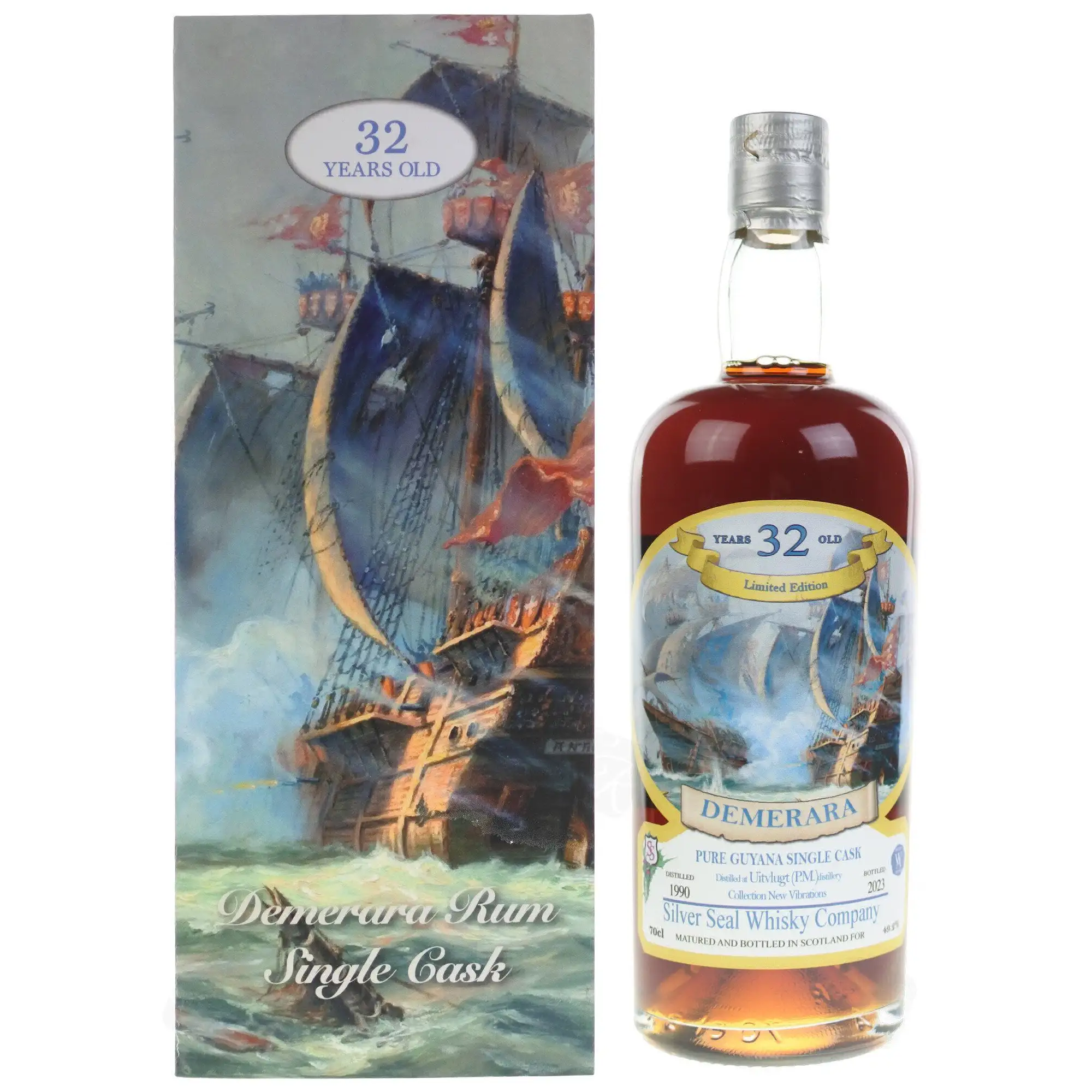 Image of the front of the bottle of the rumLMDW