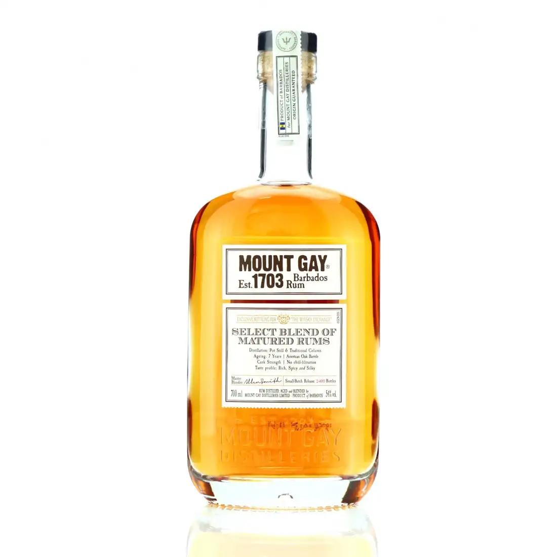 Image of the front of the bottle of the rumSelect Blend of Matured Rums (TWE Exclusive)
