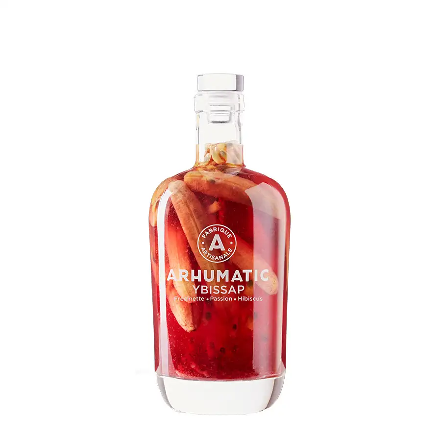 Bottle of Arhumatic Ybissap Frécinette, Passion, Hibiscus (LMDW)