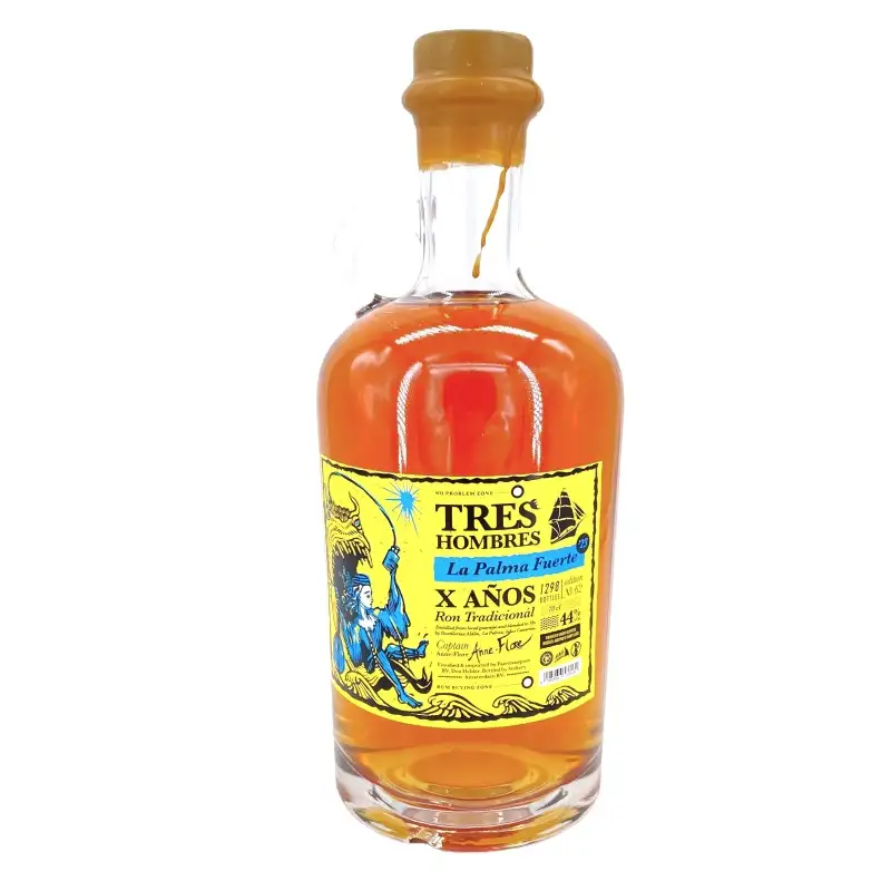 Image of the front of the bottle of the rumEd. 62 La Palma Fuerte ‘23