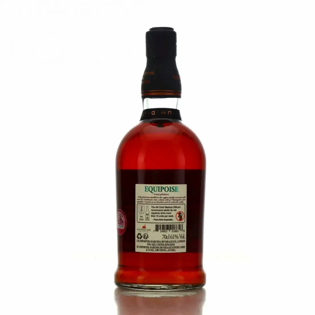 High resolution image of the bottle