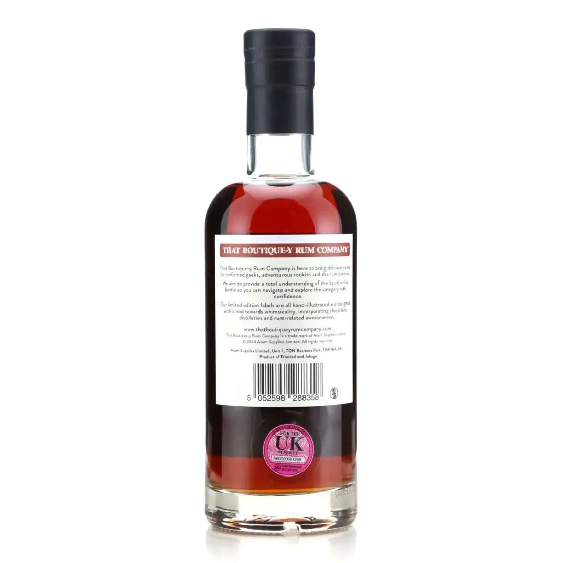 Hochauflösendes Bild der Flasche