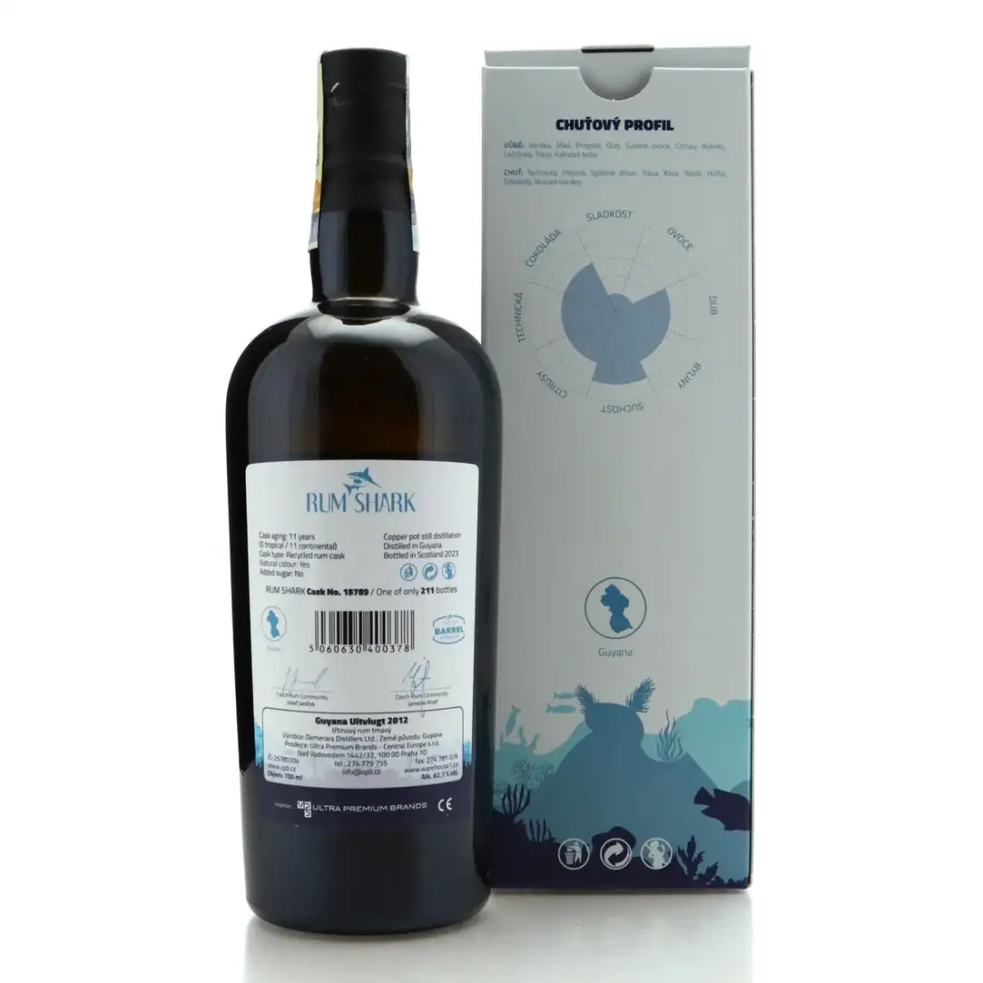 High resolution image of the bottle