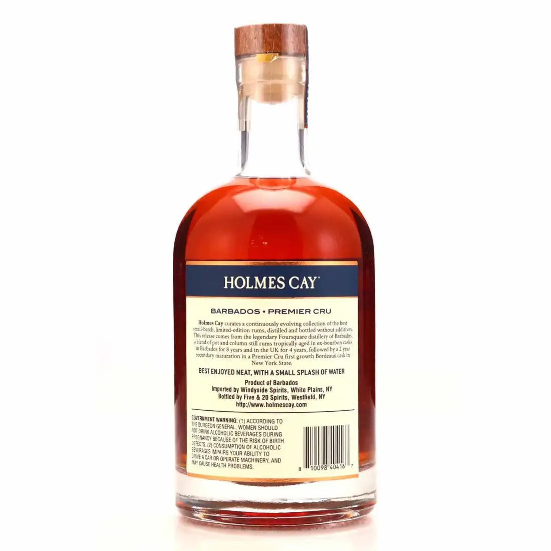 Hochauflösendes Bild der Flasche