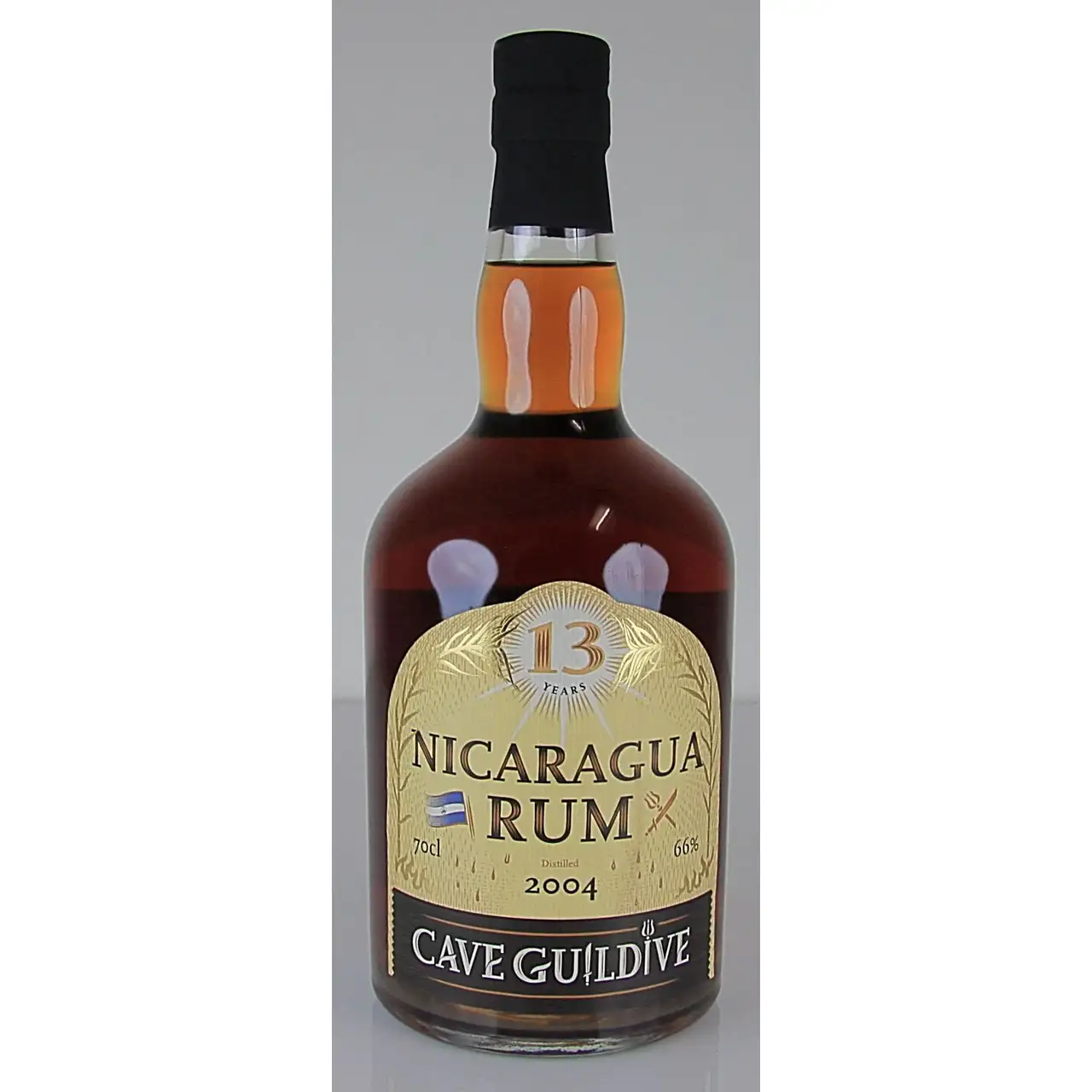 Image of the front of the bottle of the rum Nicaragua Rum