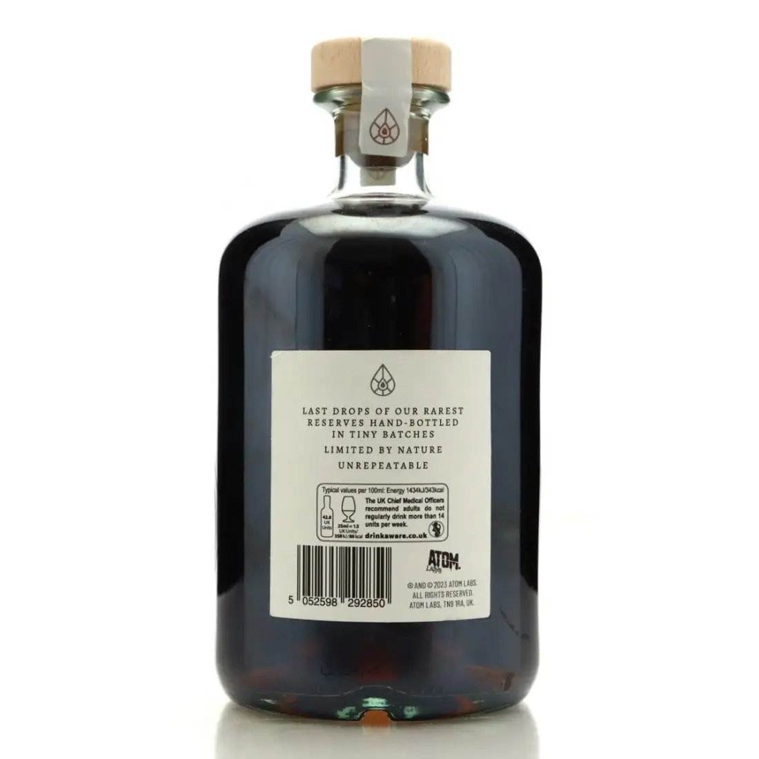 High resolution image of the bottle