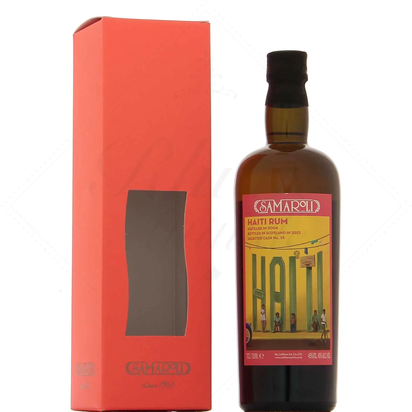 Bottle of Haiti Rum
