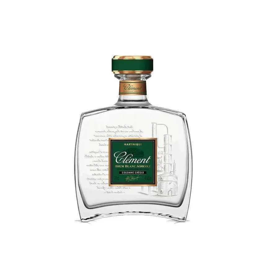 Image of the front of the bottle of the rum Colonne Créole