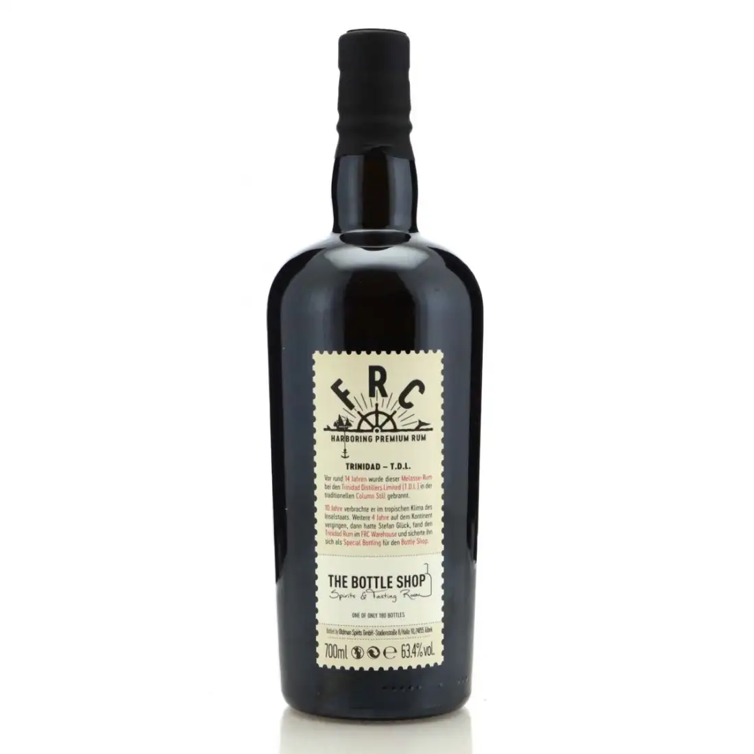 High resolution image of the bottle