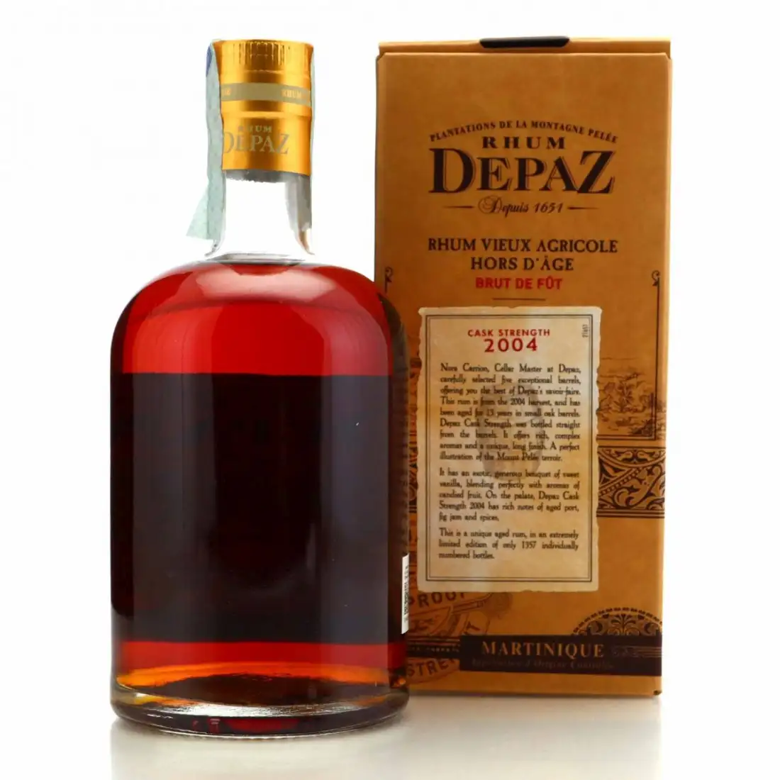High resolution image of the bottle