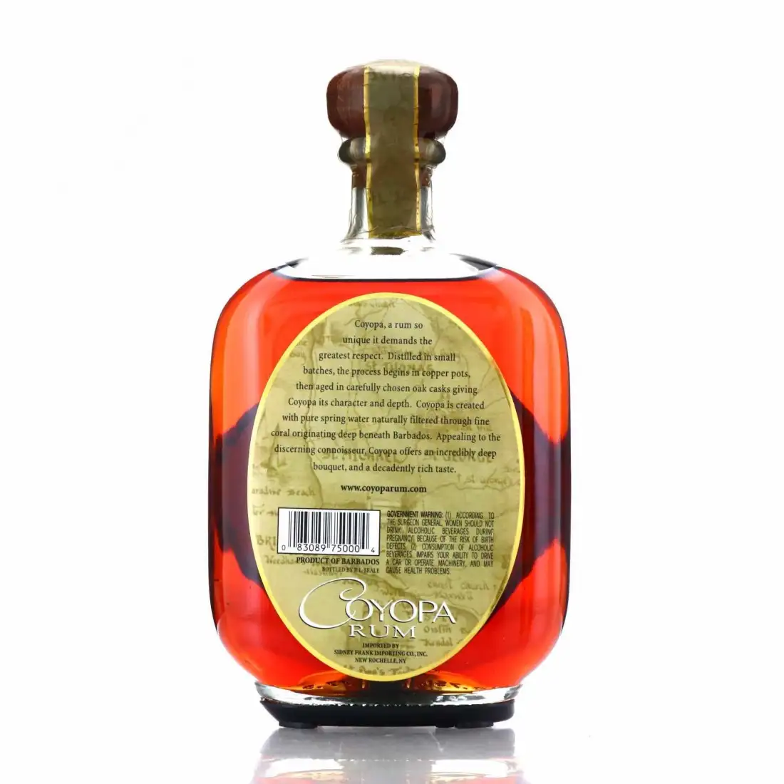 Hochauflösendes Bild der Flasche
