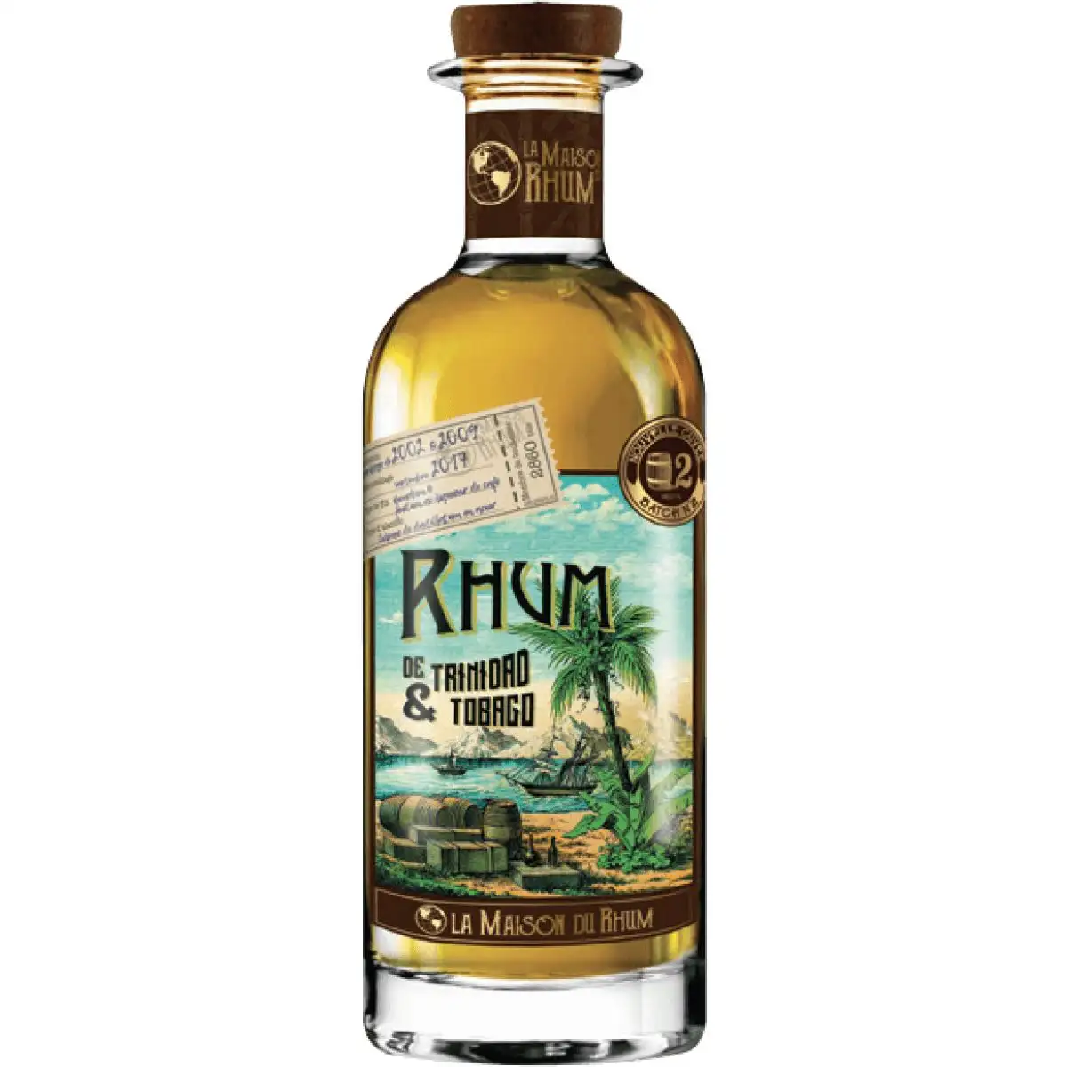 Image of the front of the bottle of the rum La Maison du Rhum Trinidad & Tobago #2