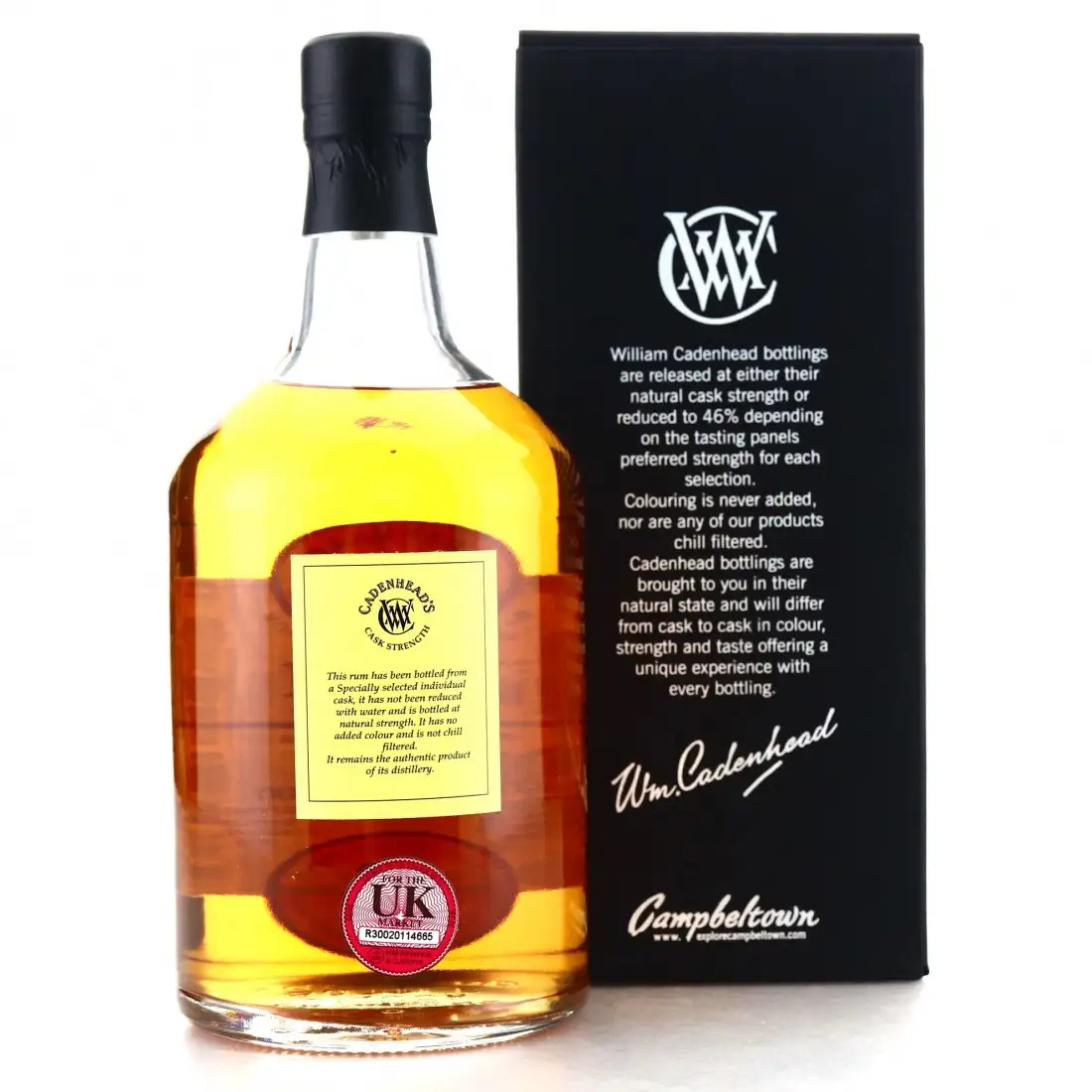 Hochauflösendes Bild der Flasche
