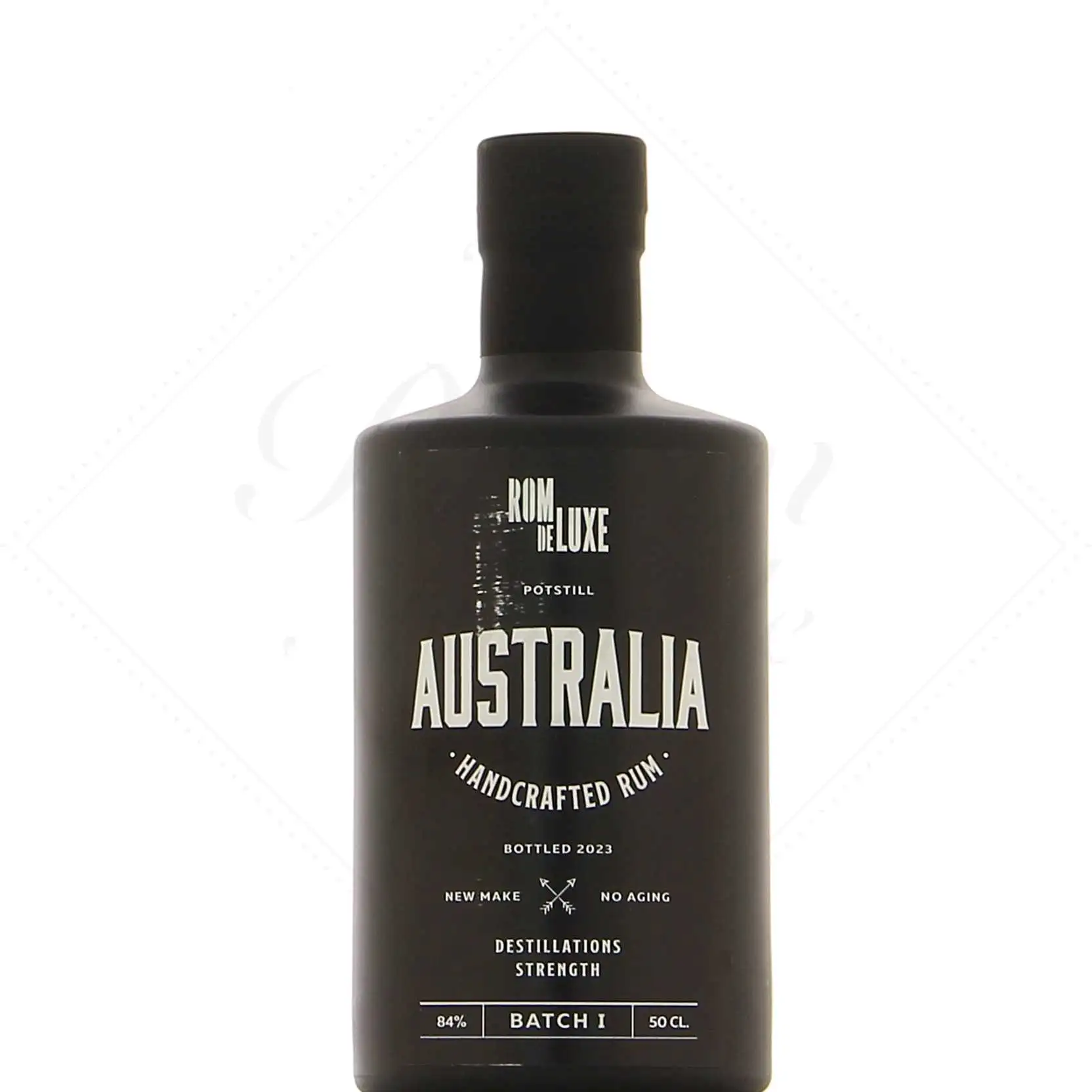 Image of the front of the bottle of the rumAustralia Handcrafted Rum (Batch 1)