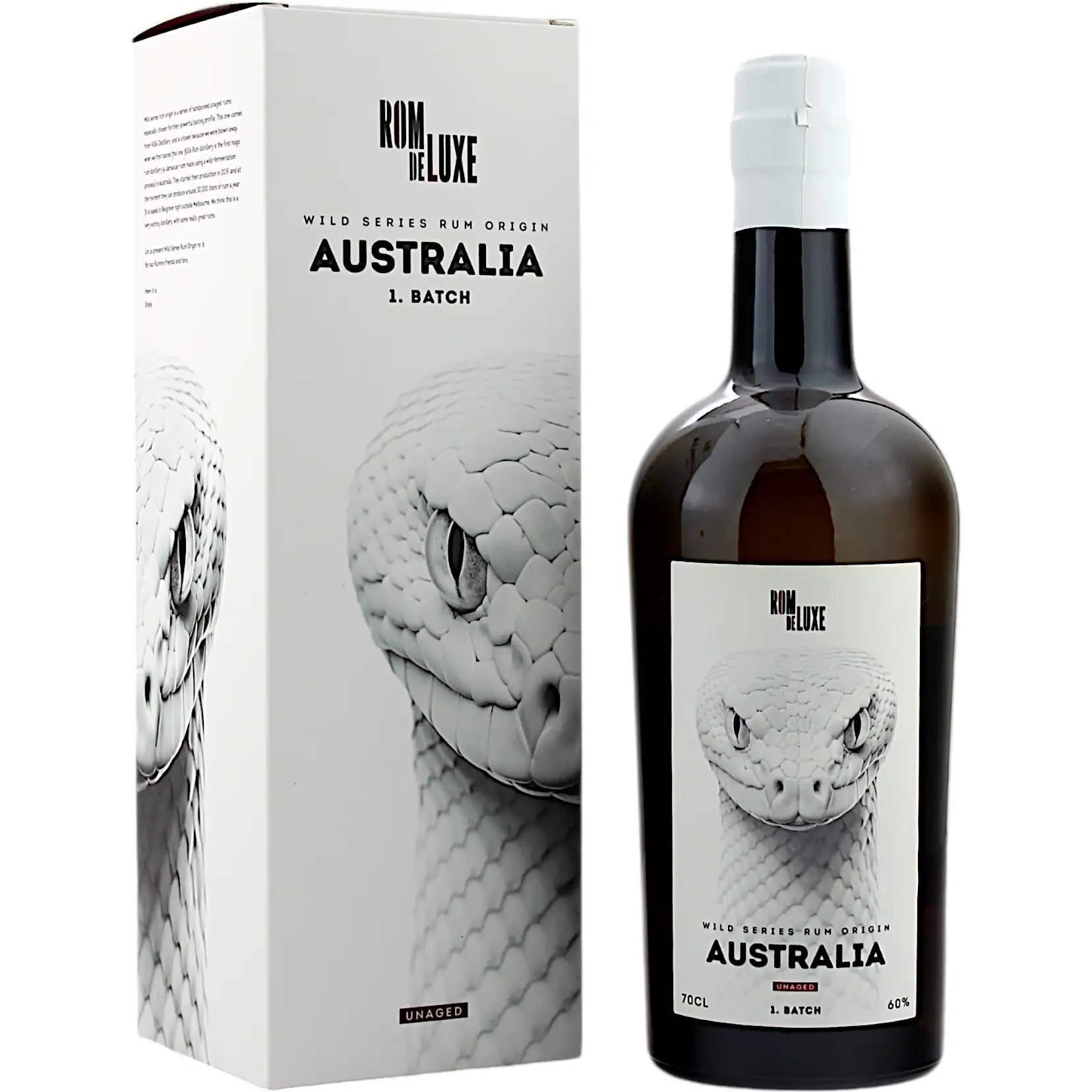 Image of the front of the bottle of the rumWild Series Rum Origin No. 6 (1. Batch)