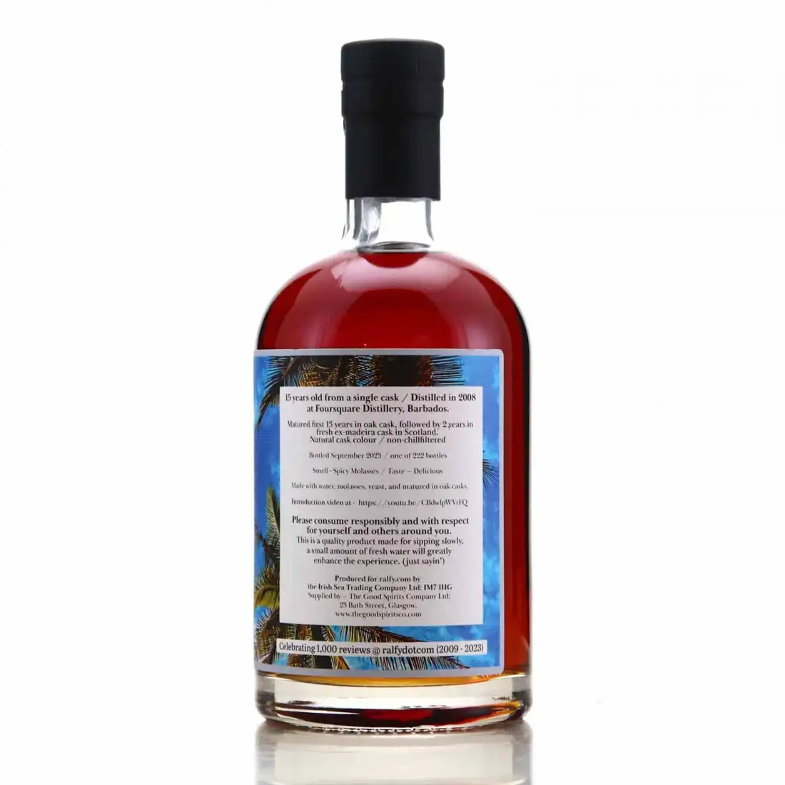 Hochauflösendes Bild der Flasche