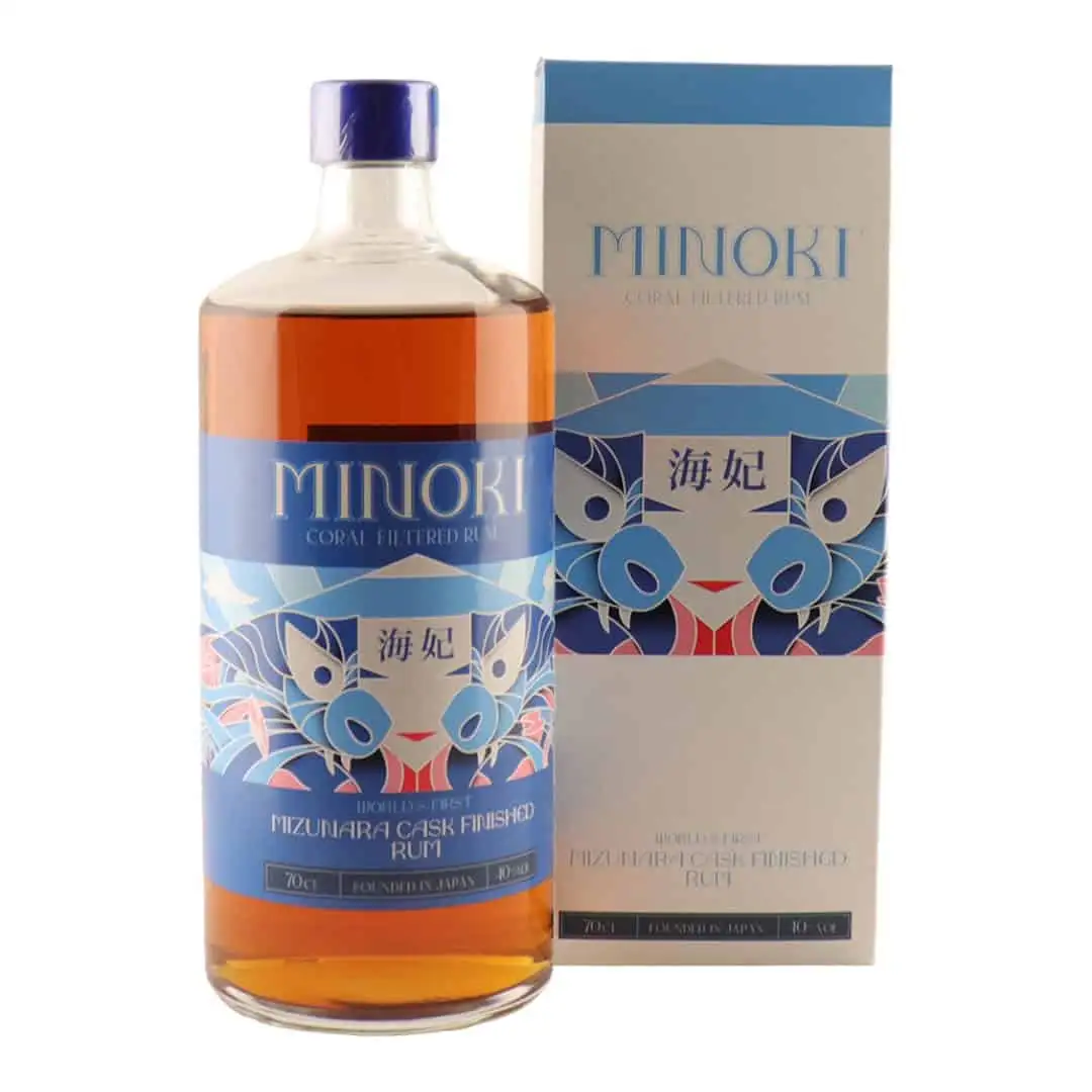 Bottle of Mizunara Cask Finished Rum