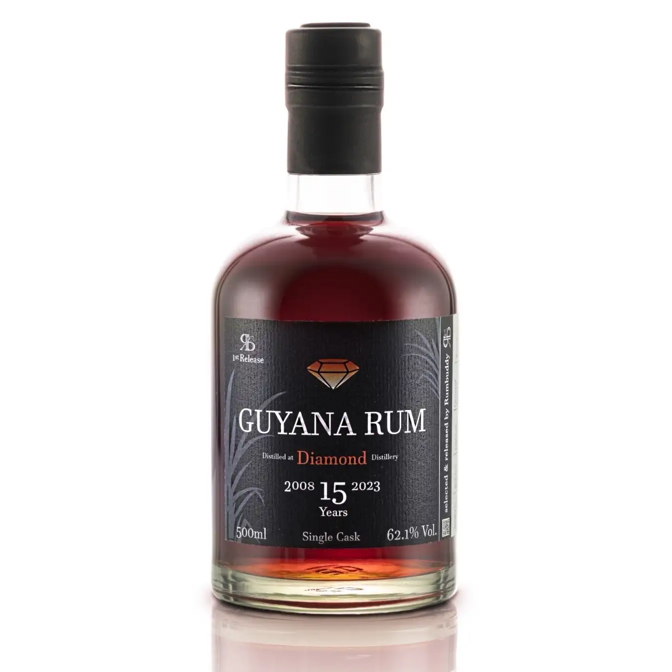 Image of the front of the bottle of the rumGuyana Rum (1st Release) MDS