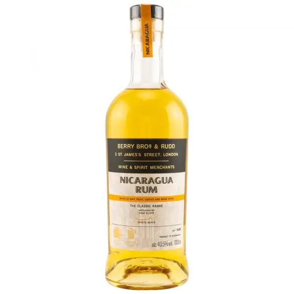Image of the front of the bottle of the rumClassic Range Nicaragua Rum