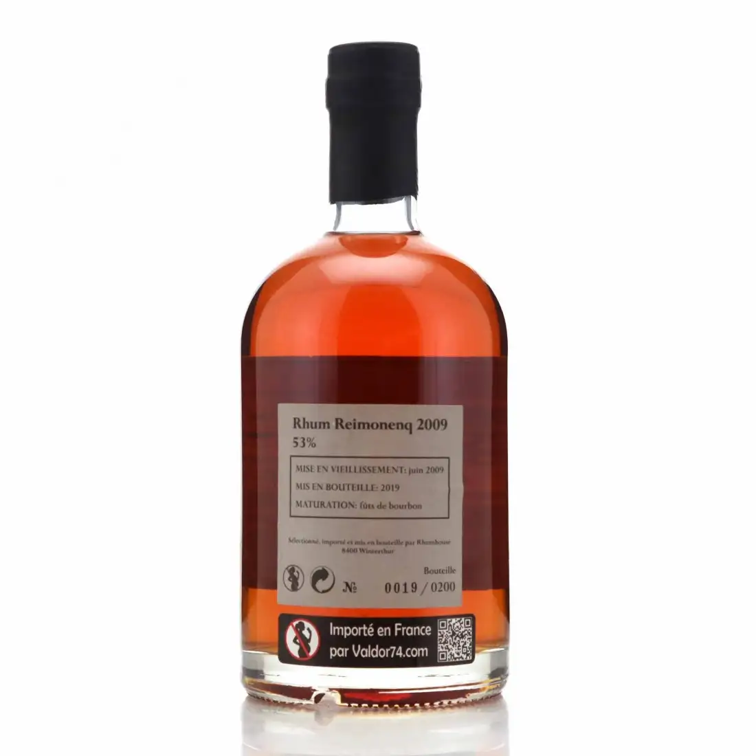 High resolution image of the bottle