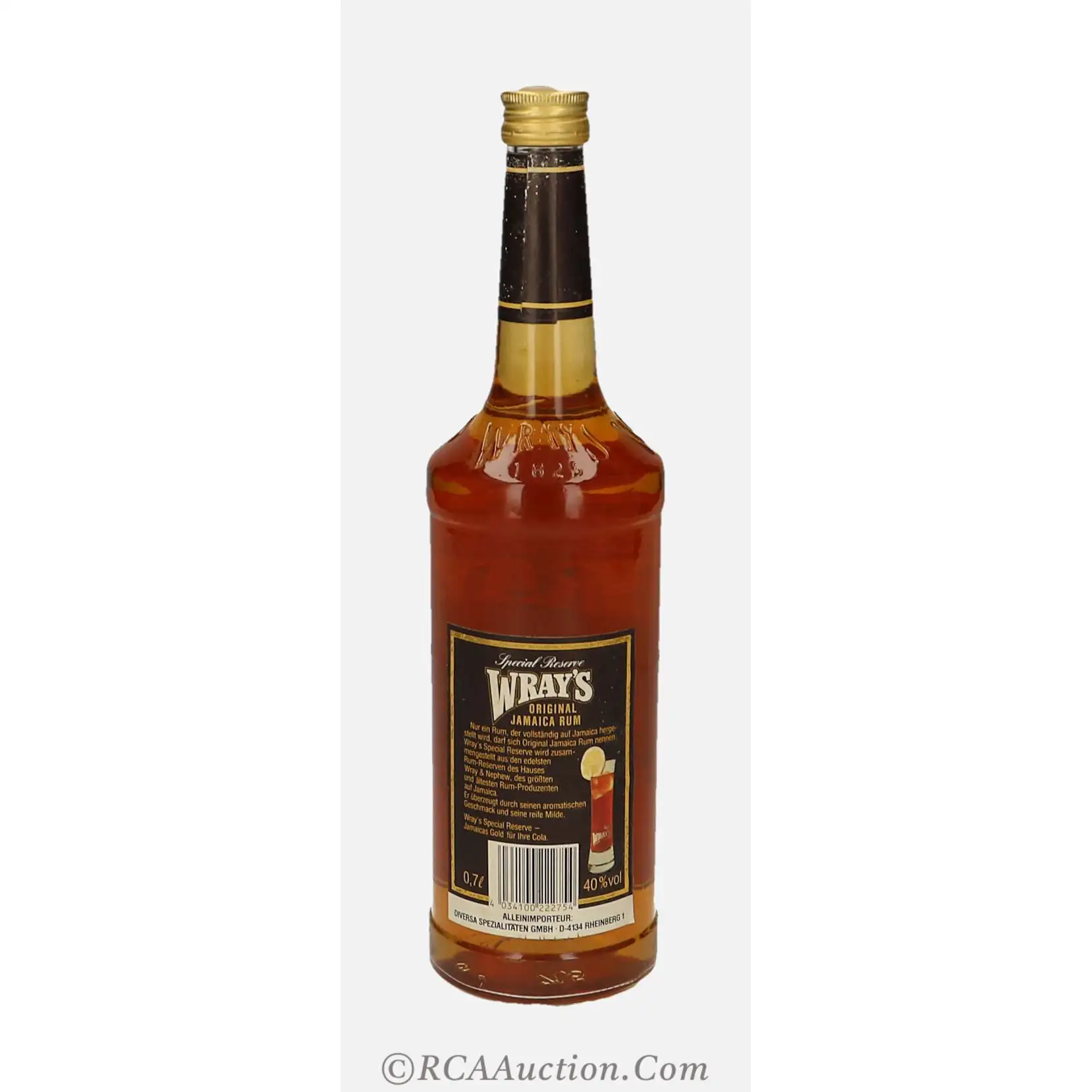 Hochauflösendes Bild der Flasche
