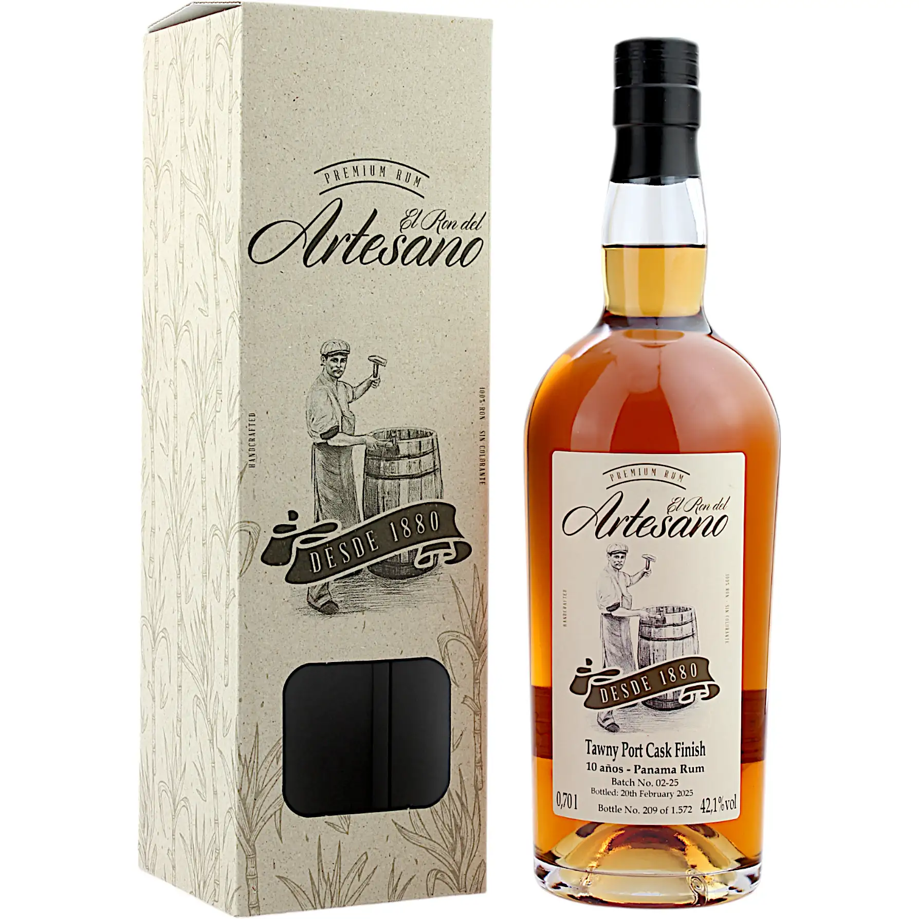 Bottle of Panama Rum - Tawny Port Cask Finish