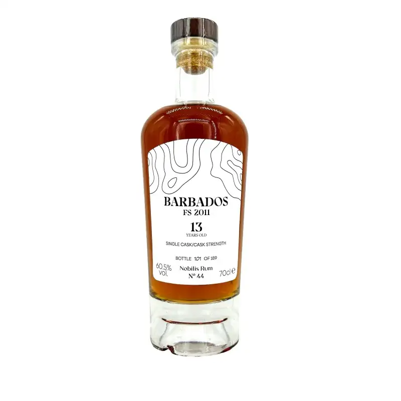 Image of the front of the bottle of the rumNo. 44 Barbados FS