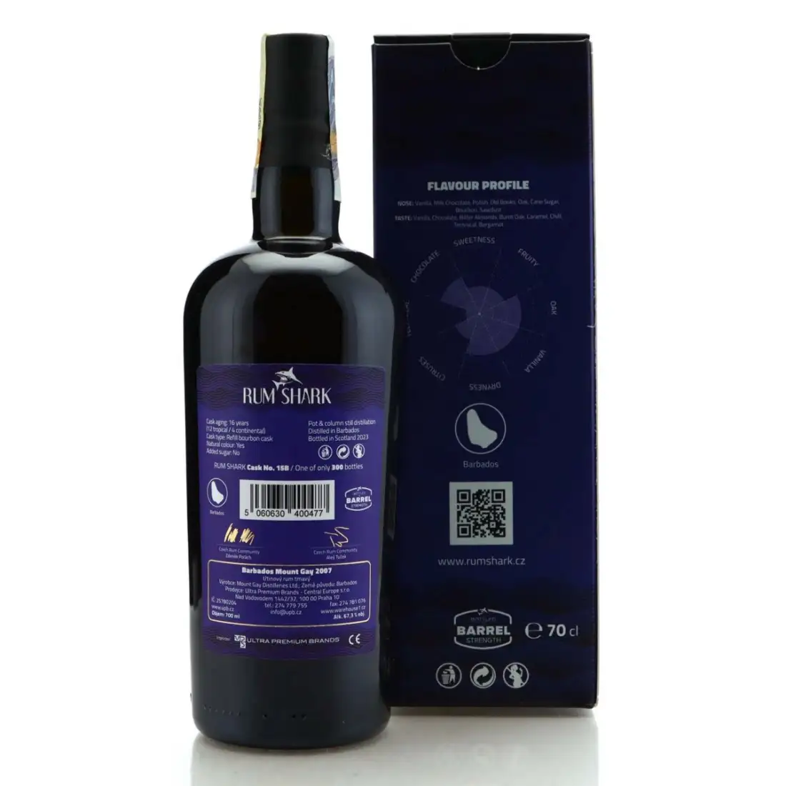 Hochauflösendes Bild der Flasche