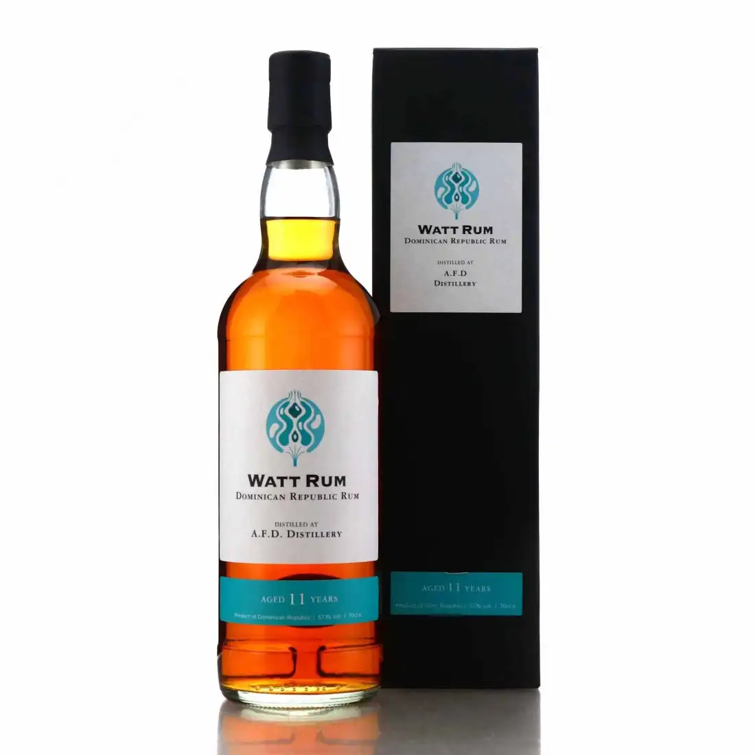 Image of the front of the bottle of the rumDominican Republic Rum
