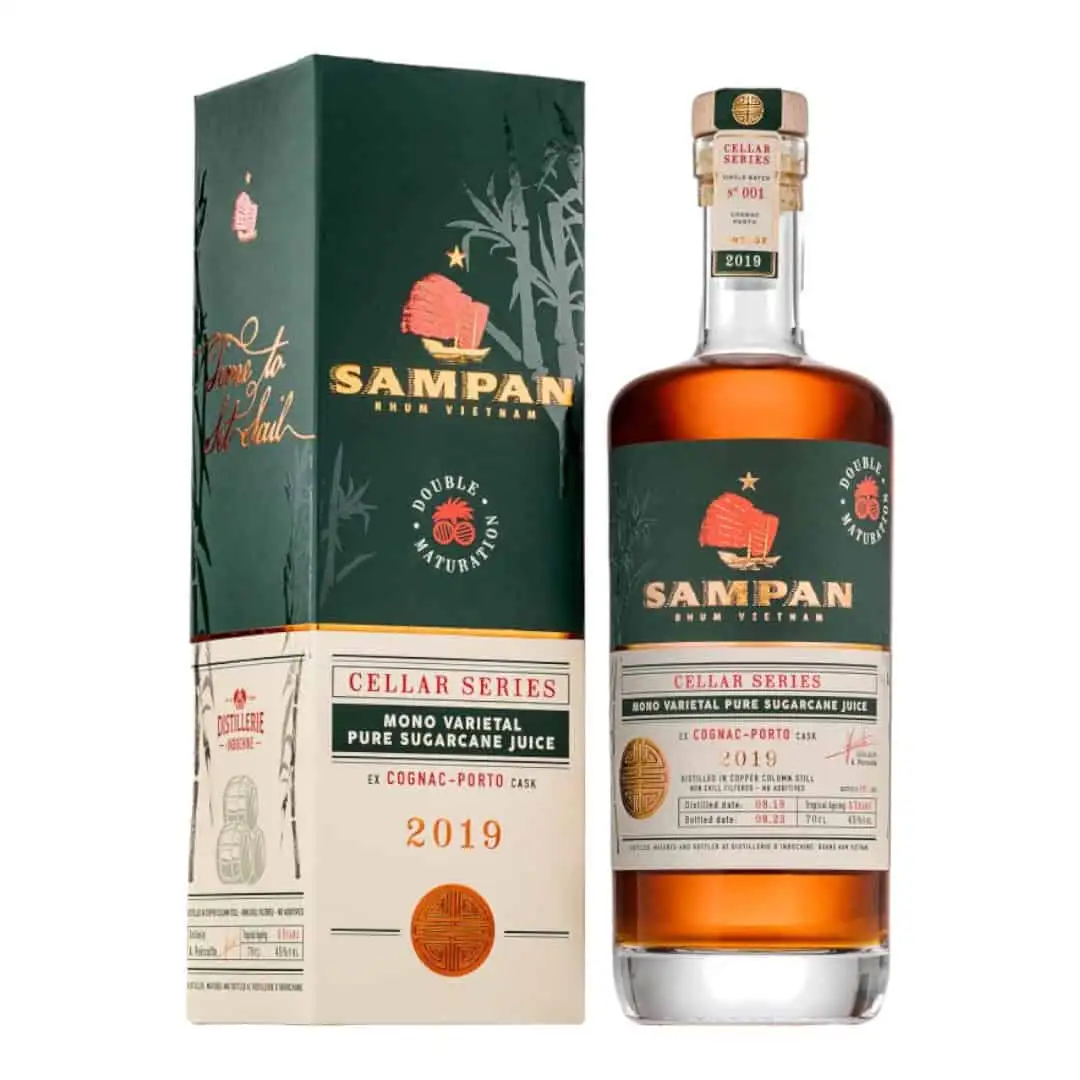 Bottle of Distillerie d’Indochine Sampan Cellar Series (Cognac Porto)
