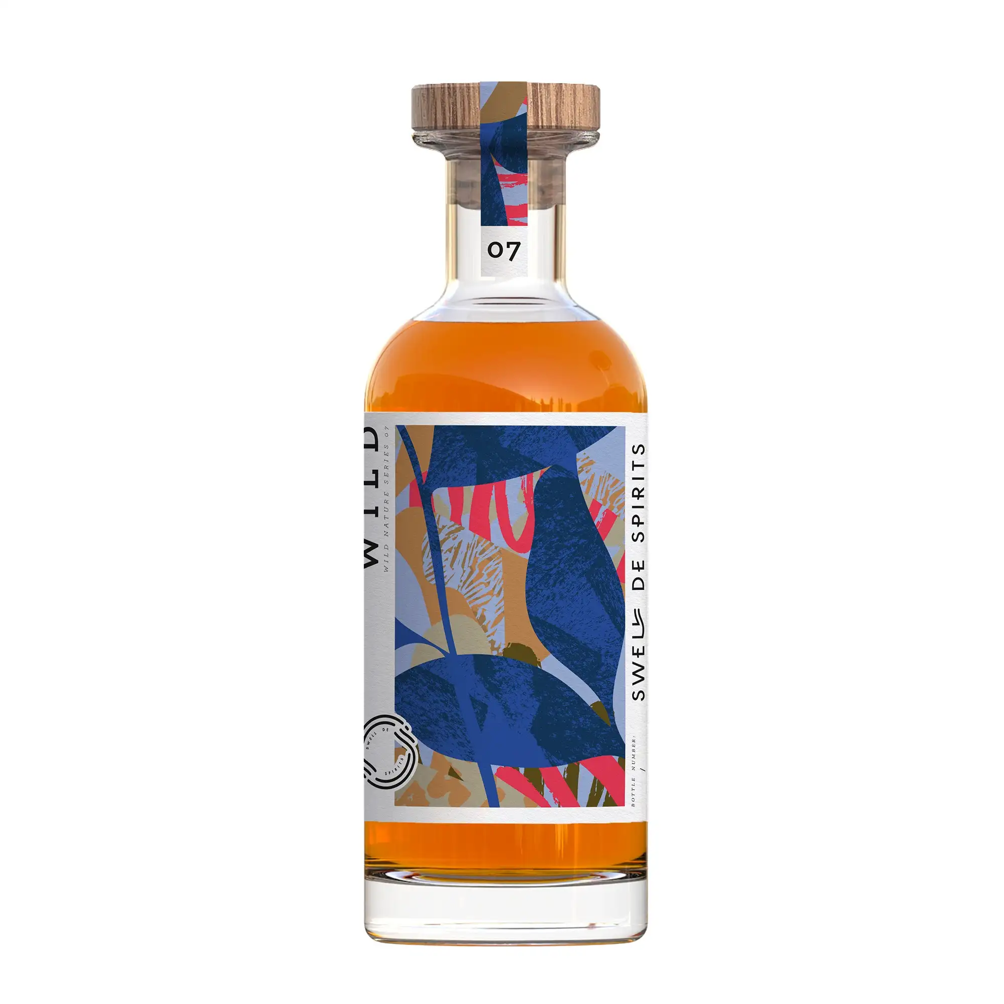 Image of the front of the bottle of the rum Wild Nature Series