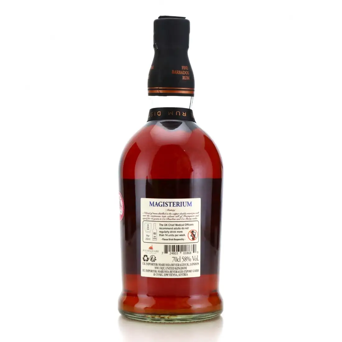 High resolution image of the bottle