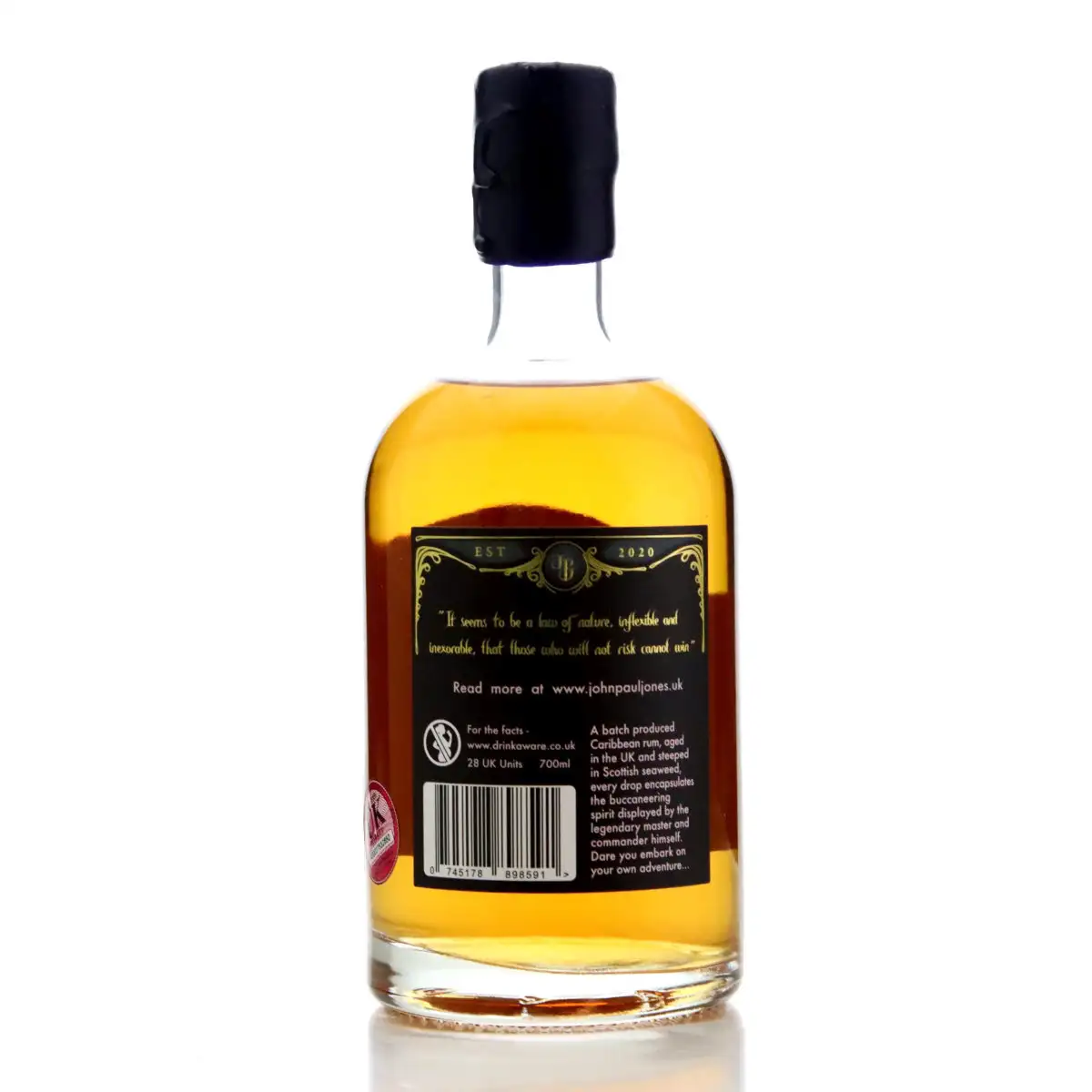 High resolution image of John Paul Jones Lowland Rum