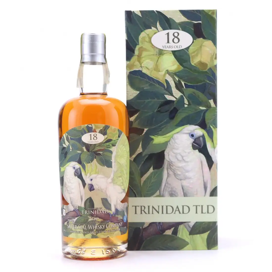 Image of the front of the bottle of the rumTrinidad